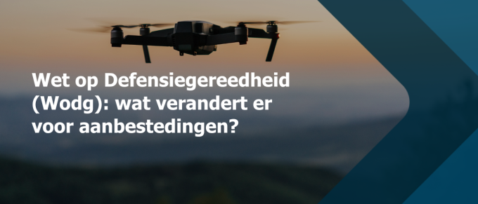 Wet of Defensiegereedheid: wat verandert er voor aanbestedingen?