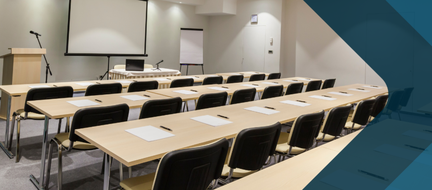 college zaal leeg