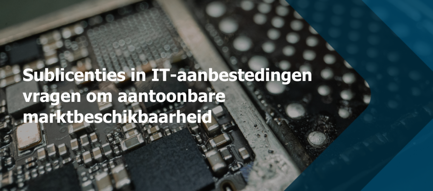 Sublicenties in IT aanbestedingen