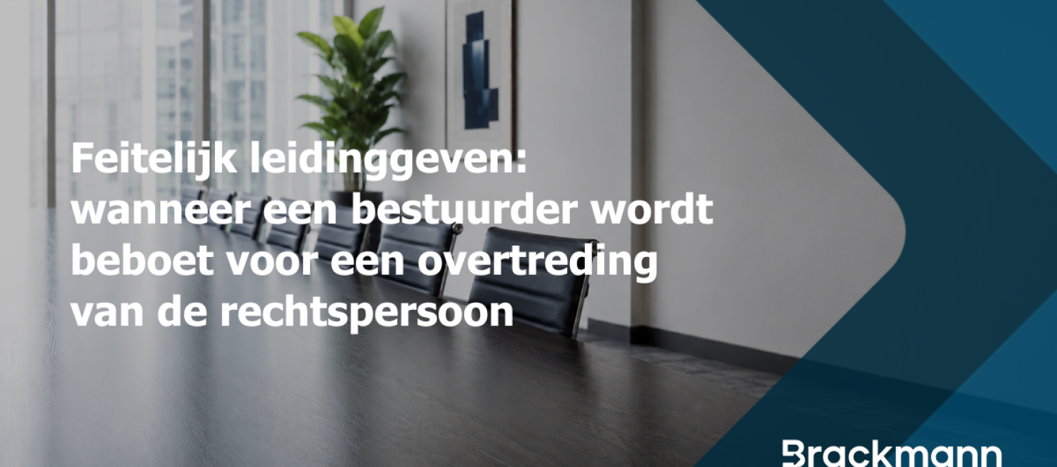 Feitelijk leidinggeven