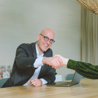 Foto Alexander en klant